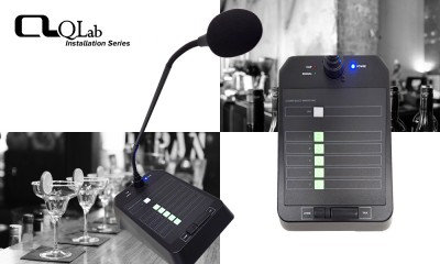 QLAB RM5 Pupitre pour 5 zones QLAB RM5 Pupitre pour 5 zones