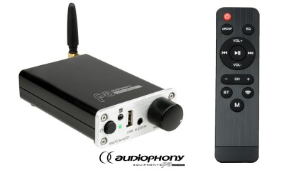 AUDIOPHONY WICASTamp30+ wireless Multi-Room streamer avec amplificateur stéréo