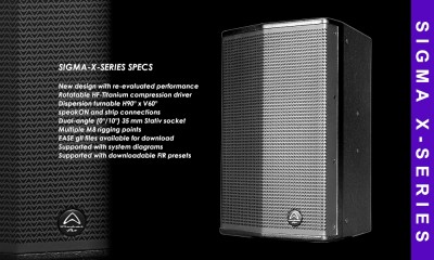 WHARFEDALE PRO SIGMA-X12B Enceinte passive 300W RMS/8Ω