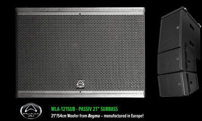 WHARFEDALE PRO WLA-121SUB Passif 21" Subbass 1600W RMS/6400W Peak