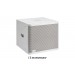 AUDIOPHONY SLINE112SubW Subbass passif 12" blanc, 350W RMS/8Ω