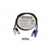 HILEC Câble Combi/Hybride avec NEUTRIK® powerCON/XLR 3-pin