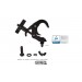 BRITEQ FAST CLAMP BLACK V2 C-Clamp/Crochet 48-51mm, noir