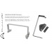 WHARFEDALE PRO WPB-T8 Support mural/plafond pour série Titan-8